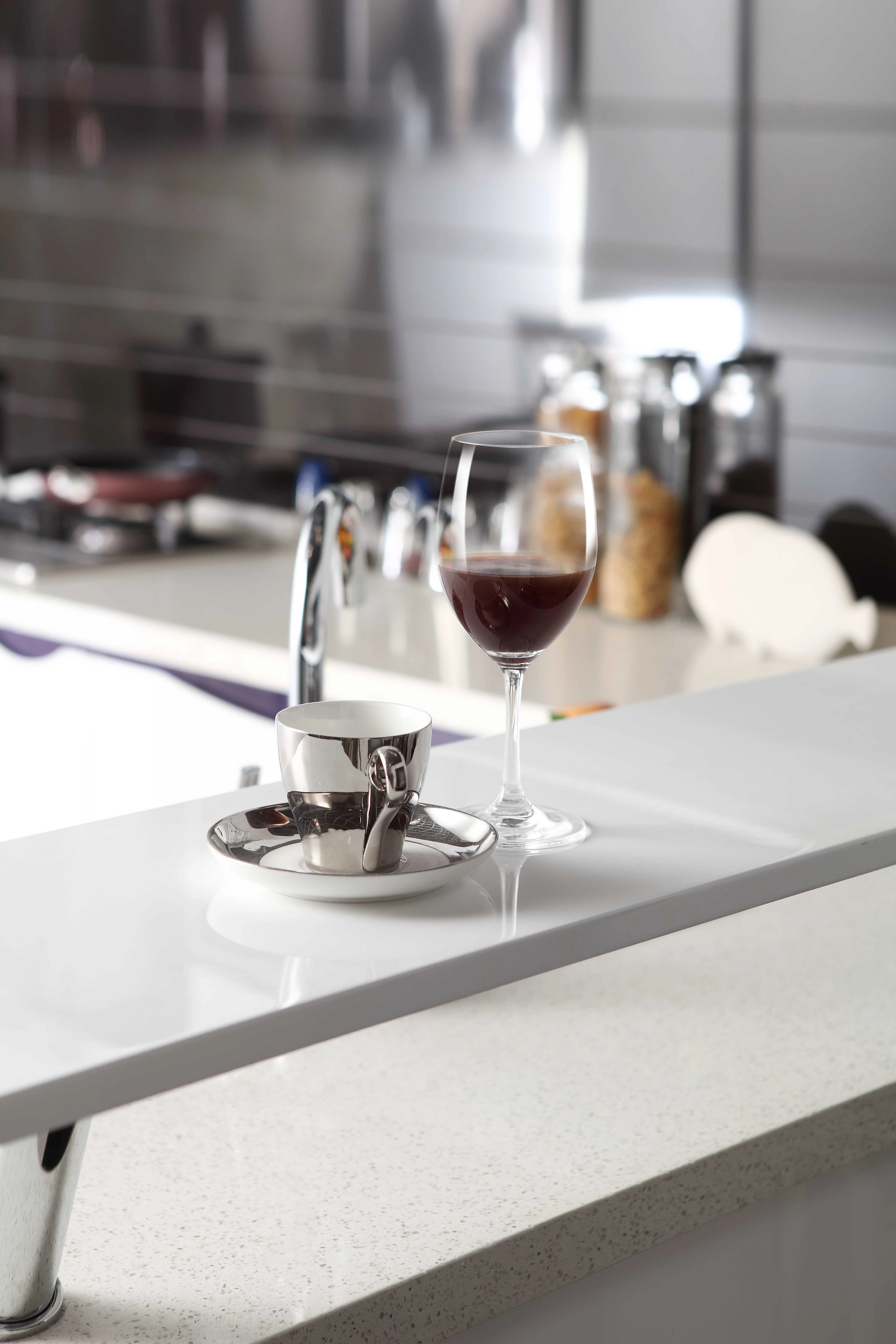 White Lacquer Kitchen Cabinets factory