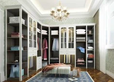 Armadio guardaroba in legno per camera da letto