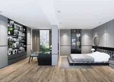Mobile moderno per mobili per la casa grigio