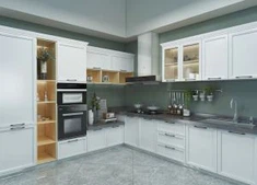 Mobili da cucina moderni in legno di ciliegio