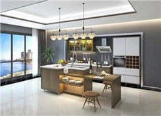 Mobili da cucina in melamina contemporanea